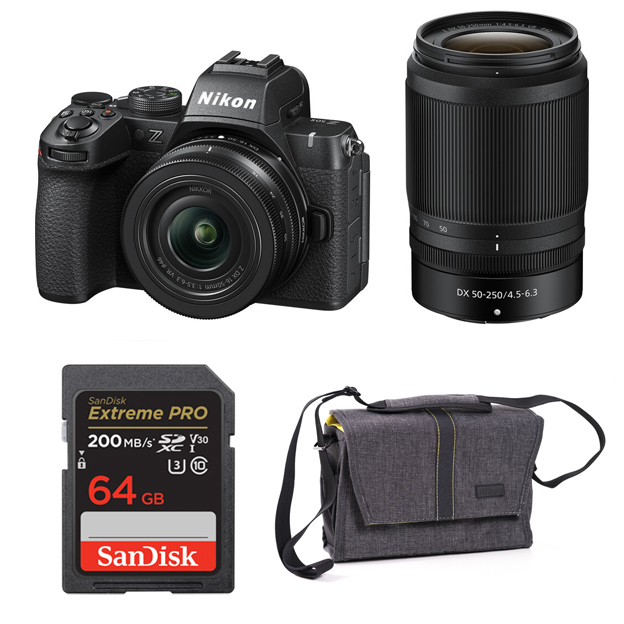 Nikon Z50 II + 16-50mm + 50-250mm + SD64gb + Original torba - garancija 3 godine! - 1